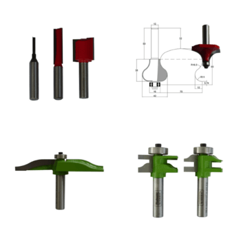 Stopkové frézy a vrtáky