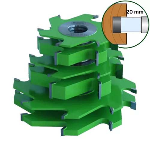 Ø125x20mm Fréza drážkovacia