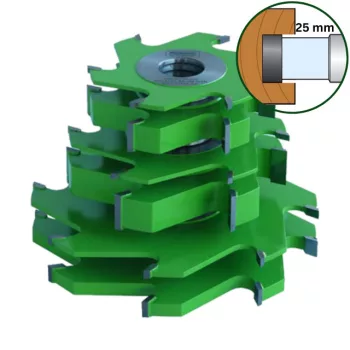 Ø150x25mm Fréza drážkovacia