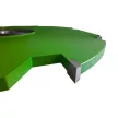 Drážkovacia fréza s predrezmi pre spodné frézky, 250x8x30mm, Z4 V2+2, SK (HW), pájkované doštičky