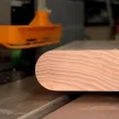 Polkruhová rádiusová fréza pre spodné frézky, R18mm, 125x36x30mm, Z4, SK (HW), vydutá-konkávna