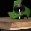 Štvrťkruhová rádiusová fréza pre spodné frézky, R35mm, 150x38x30mm, Z3, SK (HW), vypuklá-konvexná, L