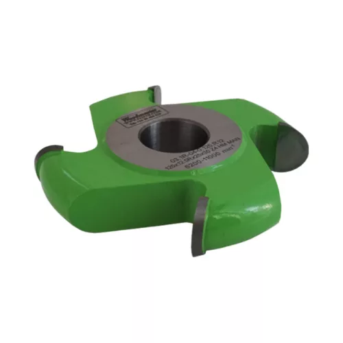 Polkruhová rádiusová fréza pre spodné frézky, R15mm, 125x30x30mm, Z4, SK (HW), vypuklá-konvexná