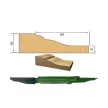Výplňová fréza na dvierka a dvere pre spodné frézky, 175x15x63x30mm, Z3, SK (HW), no.04 R