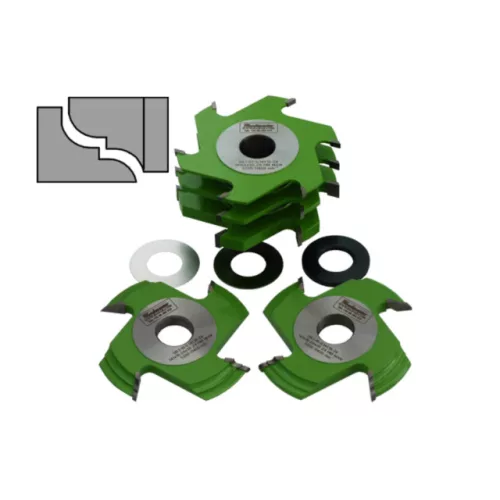 Sada fréz na nábytkové dvierka 10-staviteľná