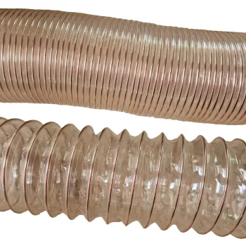   Ø350mm Polyuretánová ohybná hadica-priehľadná-stlačiteľná