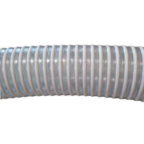 Ø100mm PVC flexibilná hadica-priehľadná