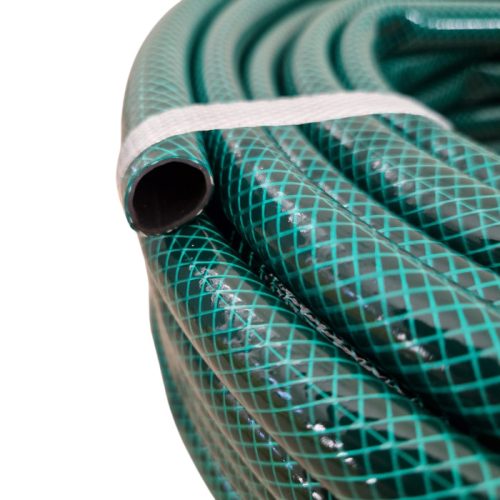 D32mm Zeleno-čierna záhradná PVC flexi hadica 25m
