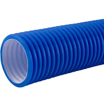 Ø20mm PVC flexibilná hadica-Modrá-tvrdený povrch
