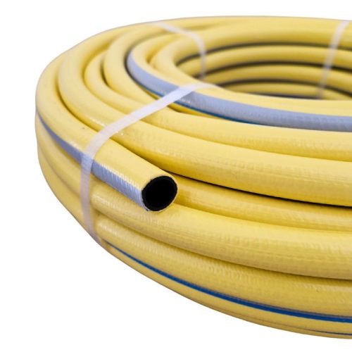 D25mm Žltá záhradná PVC flexi hadica 25m