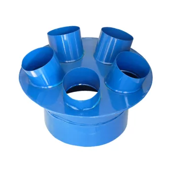 Rozdvojka Y pre sacia hadica 300mm/5x120mm