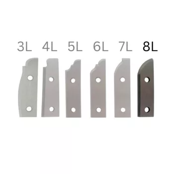 Nože do fréza na výplne s 2-nožmi no.8L