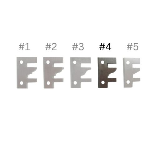 Nože do frézy na rámy dvierok no.4 rýchlorezná oceľ (HSS)