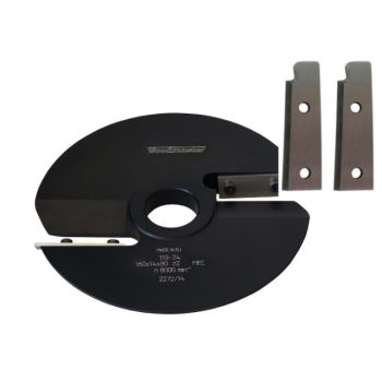   Fréza na výplne dverí a dvierok L (vľavo, dole) s nožmi-HSS no.4L