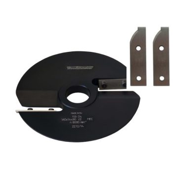   Fréza na výplne dverí a dvierok L (vľavo, dole) s nožmi-HSS no.7L