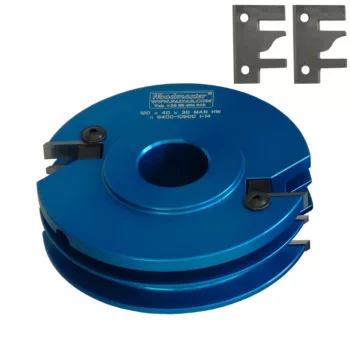 Fréza na nábytkové dvierka s nožmi-HSS no.03