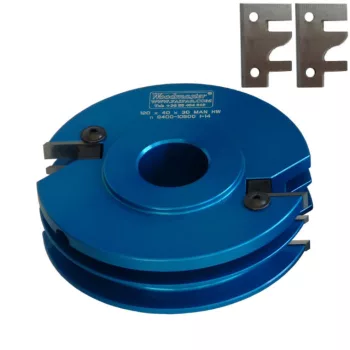 Fréza na nábytkové dvierka s nožmi-HSS no.04