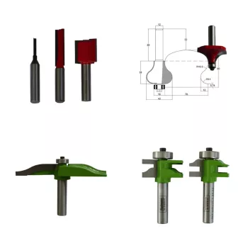 Stopkové frézy a vrtáky